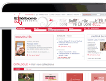 Tablet Screenshot of ellebore.com